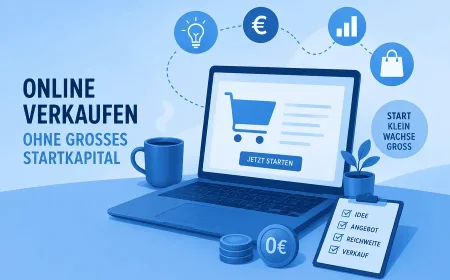 Wie du ohne Startkapital online verkaufst
