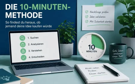Die 10-Minuten-Methode: So findest du heraus, ob jemand deine Idee kaufen würde